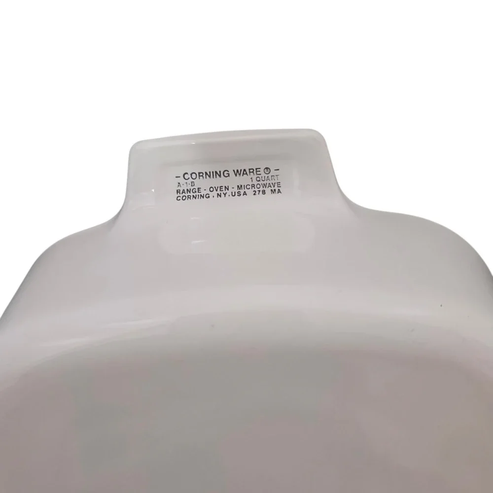 Corning Ware Spice of Life L'Echalote A-1-B 1 Qt Casserole w Lid‎ USA Vintage